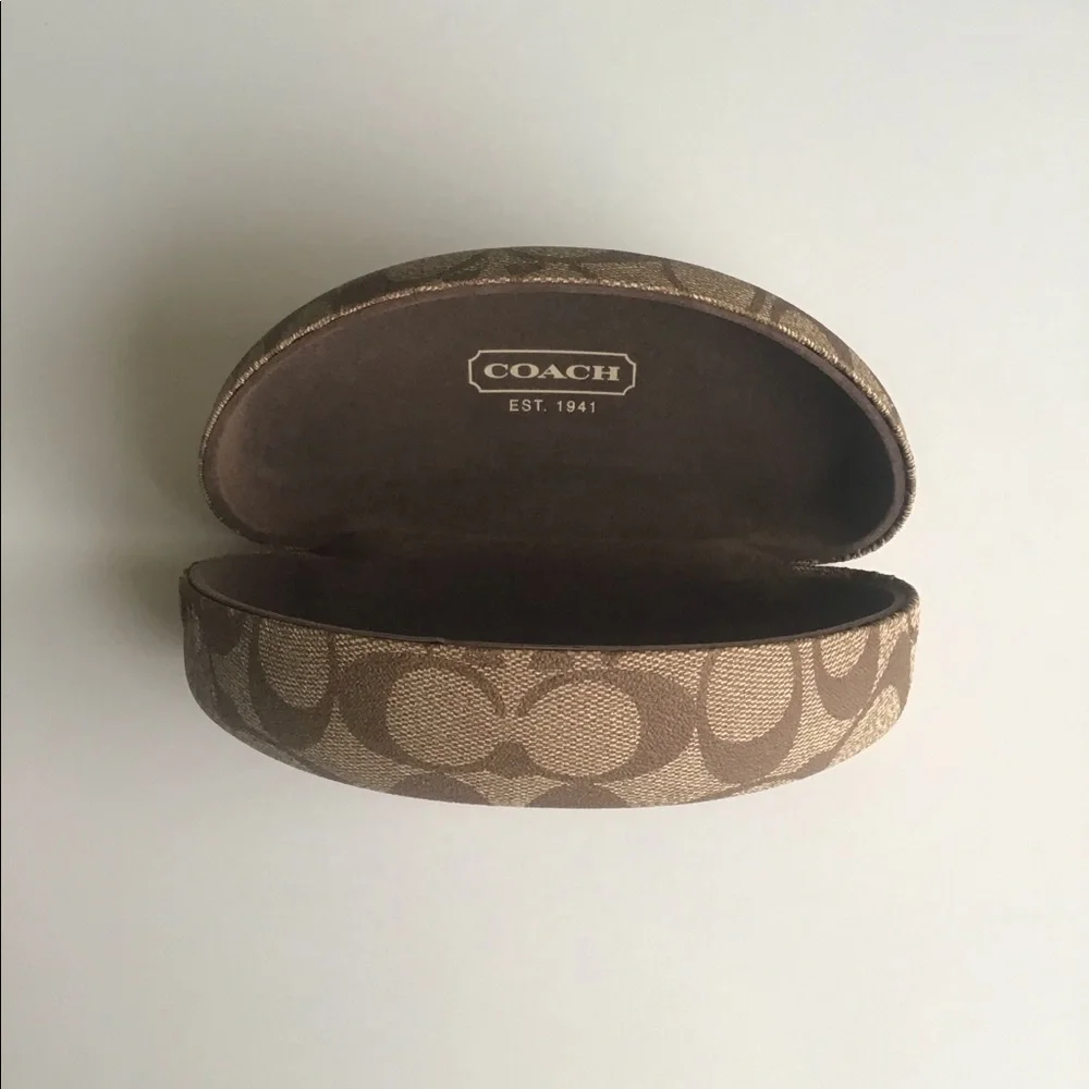 Coach sunglasses case